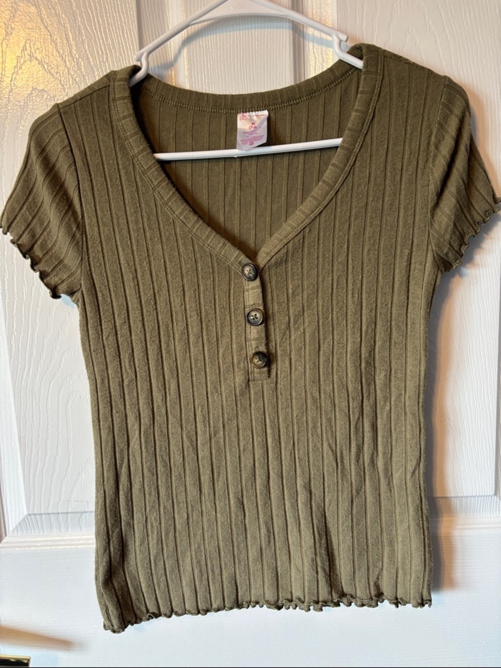 Triple Button Blouse
